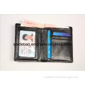 2015 Leather Genuine High Quality Black Man's Wallet
